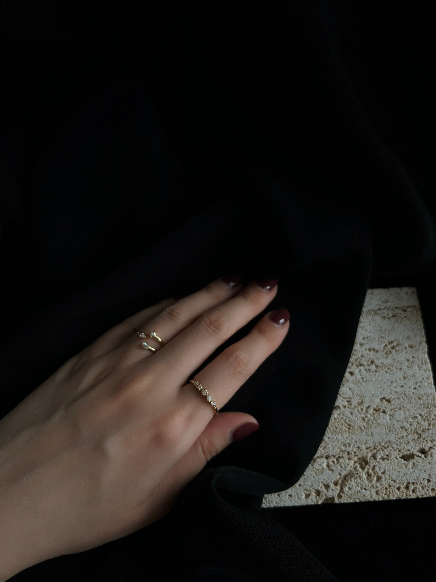 五願鑽石戒指  Full Wishes Diamond Ring