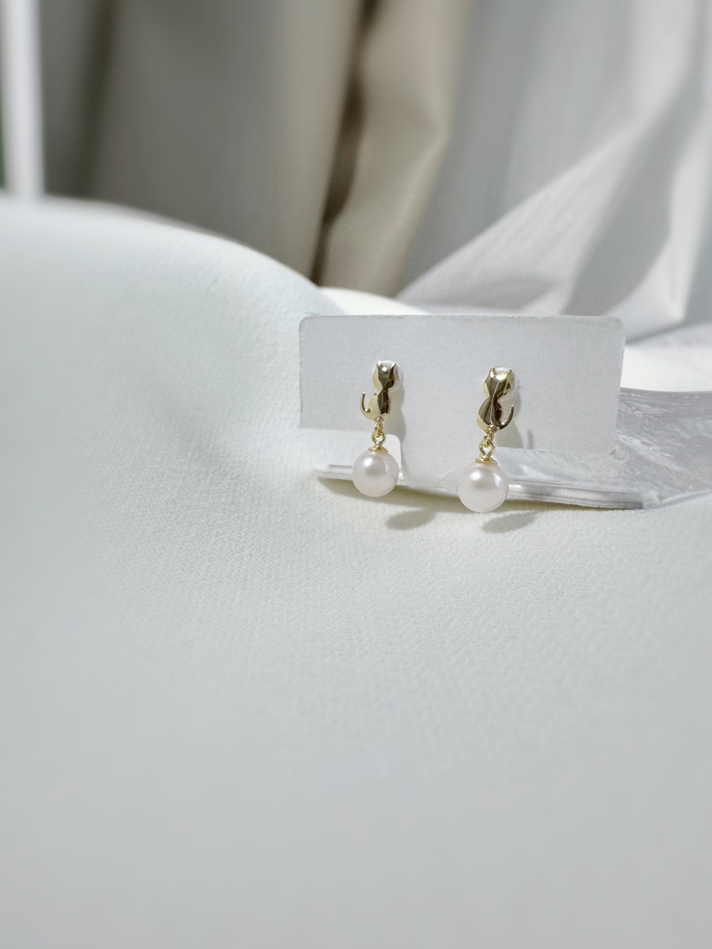 貓尾耳環 Cat Tail Earring