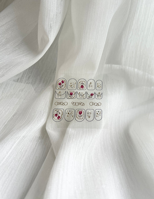 Romanic Rose Nail Stickers 浪漫玫瑰造型小貼紙