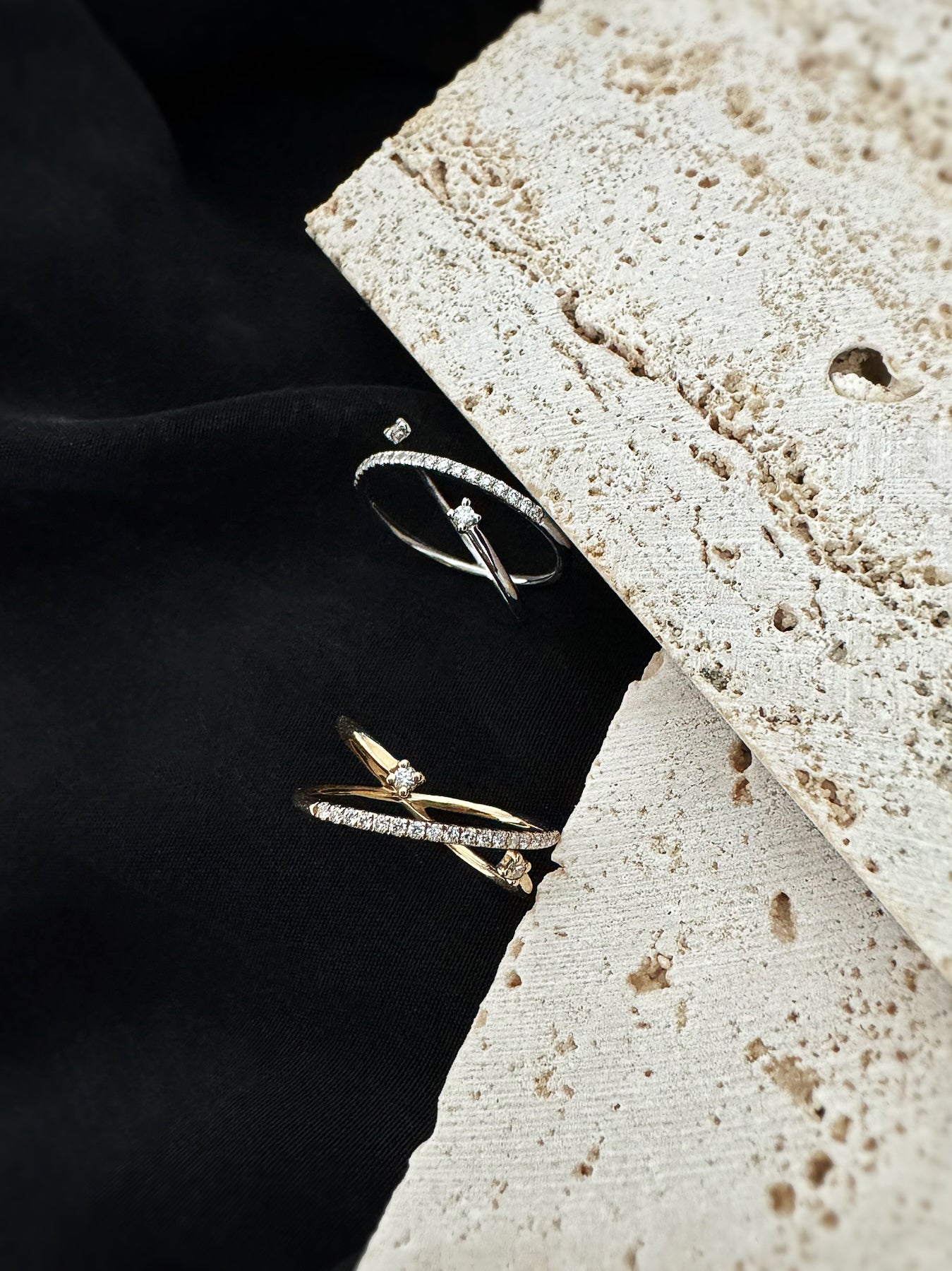 衛星鑽石戒指 Satellite Diamond Ring