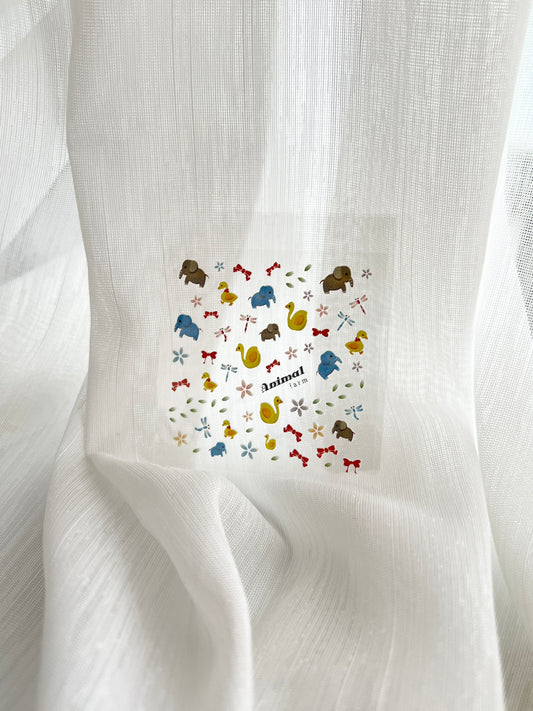 Animal Farm Nail Sticker 動物園造型小貼紙
