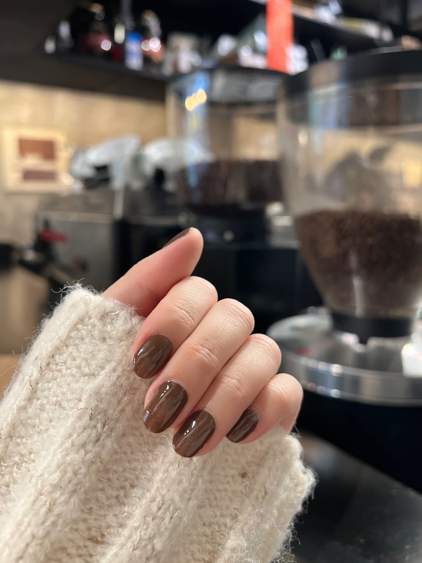 秋天可可 Autumn Cocoa BN012 -新!單色光療凝膠指甲貼(需照燈)