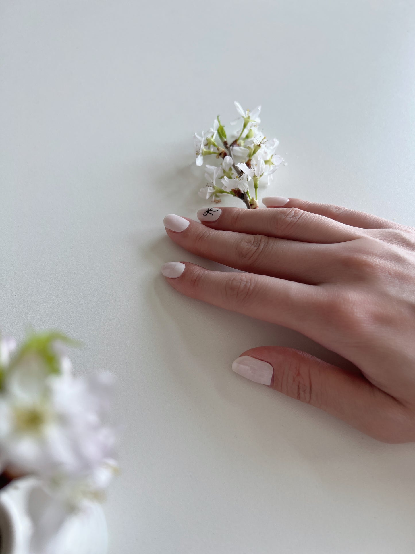 Dark Ribbon Nail Sticker 黑心蝴蝶結造型小貼紙