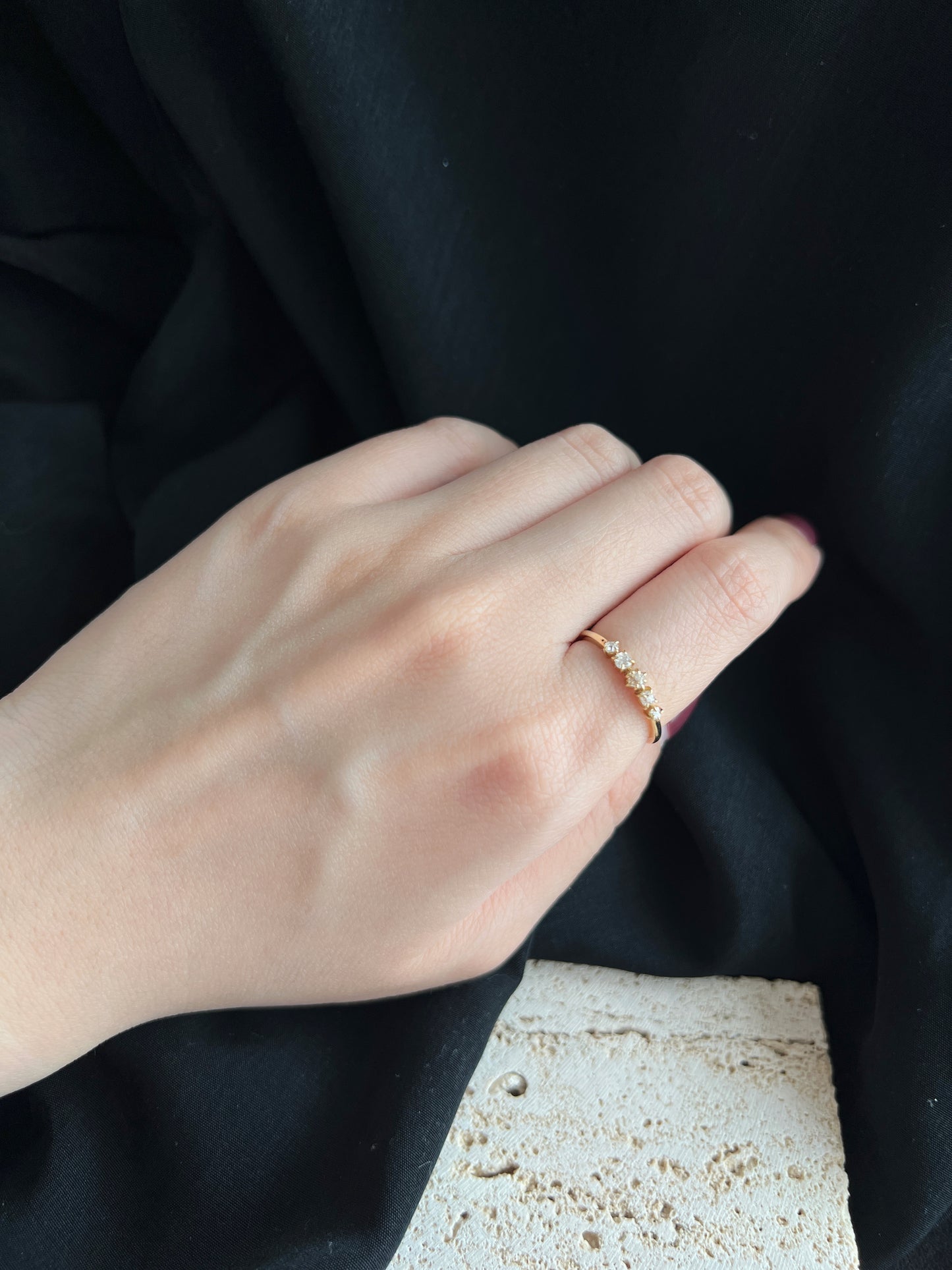 五願鑽石戒指  Full Wishes Diamond Ring