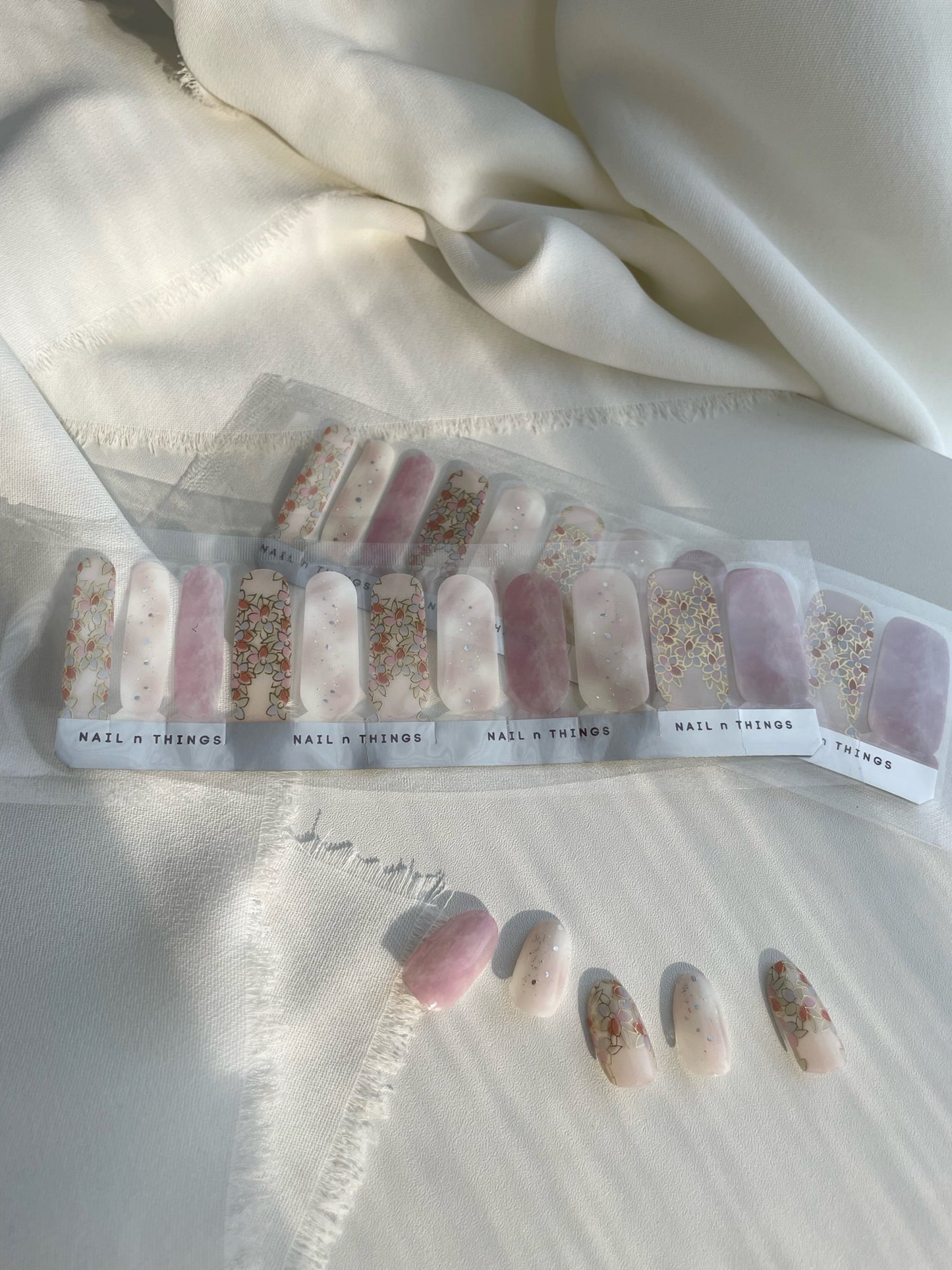 NEW! 錦繡幻境 Embroidery Fantasy ND16-獨家設計凝膠甲貼