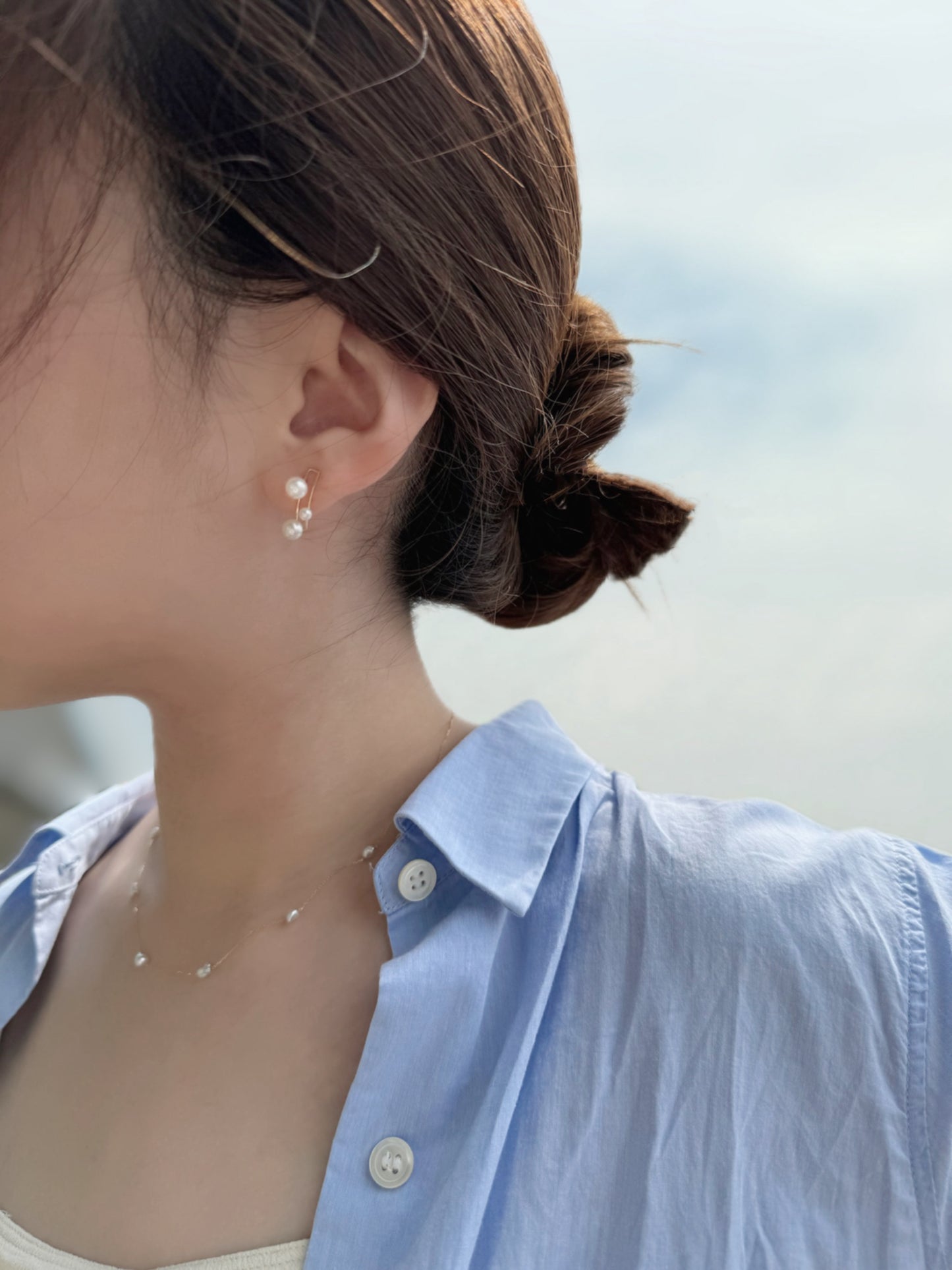 三連音耳環 Triplet Note Earring
