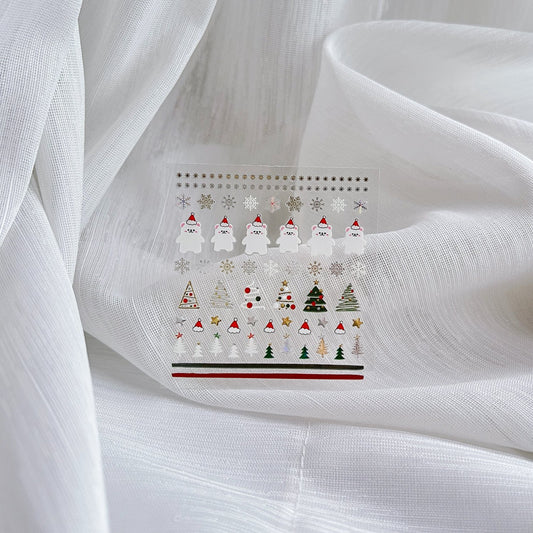Mr. bear Nail Stickers 白熊先生造型小貼紙