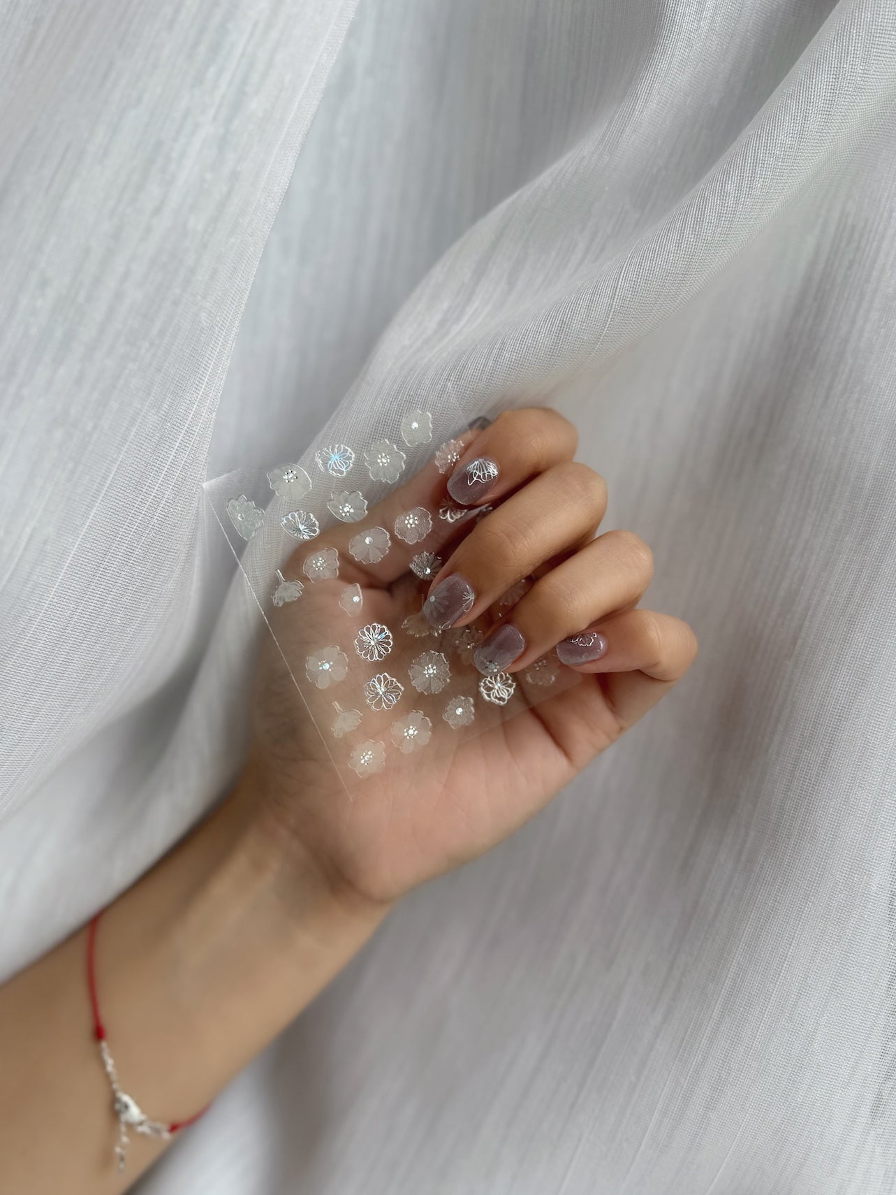 Blossom Shadow Nail Stickers 重影繁花造型小貼紙
