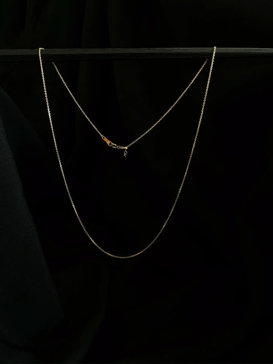13Pisces- 18K Solid Gold Chain Necklace