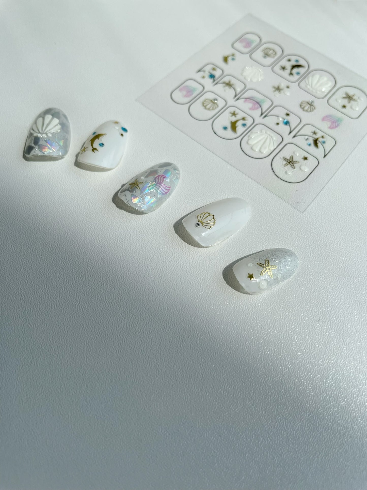 Ariel Nail Stickers 小美人魚造型小貼紙