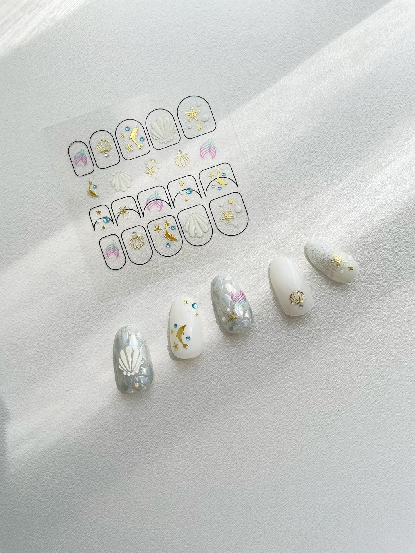 Ariel Nail Stickers 小美人魚造型小貼紙