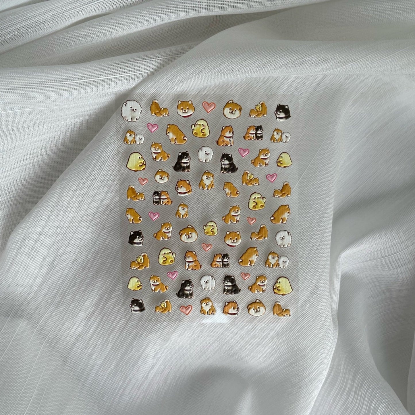 Dogs' Friends Nail Stickers 狗仔友情造型小貼紙
