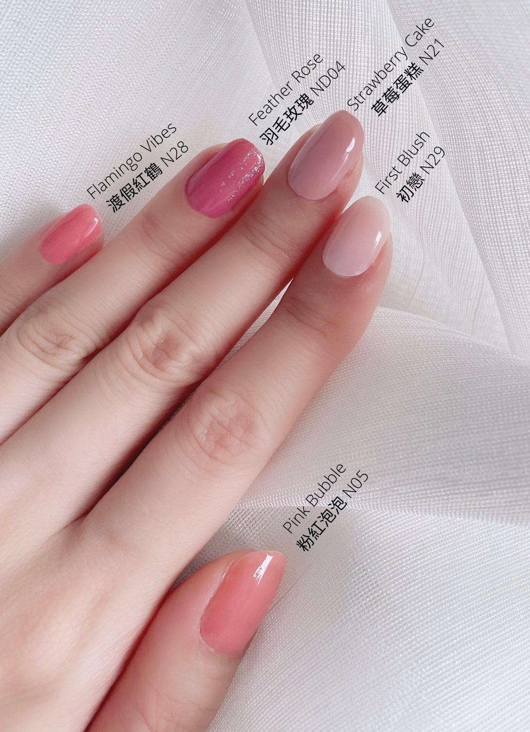 Romantic Party Nail Wrap Set 浪漫派對凝膠甲貼套裝