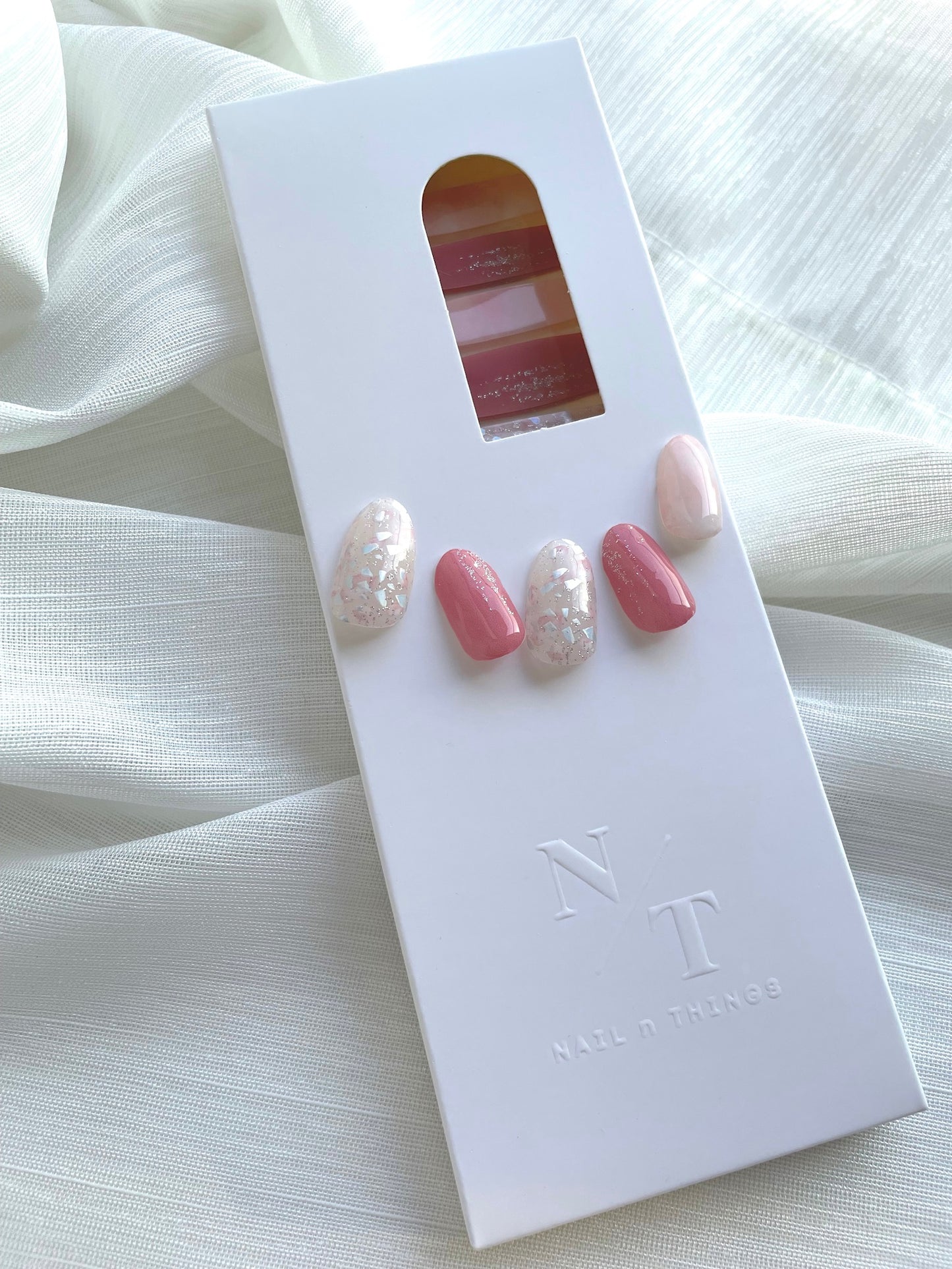 Romantic Party Nail Wrap Set 浪漫派對凝膠甲貼套裝