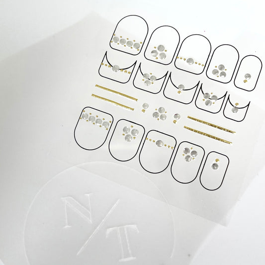 Little Ring Nail Sticker 小小戒指造型小貼紙