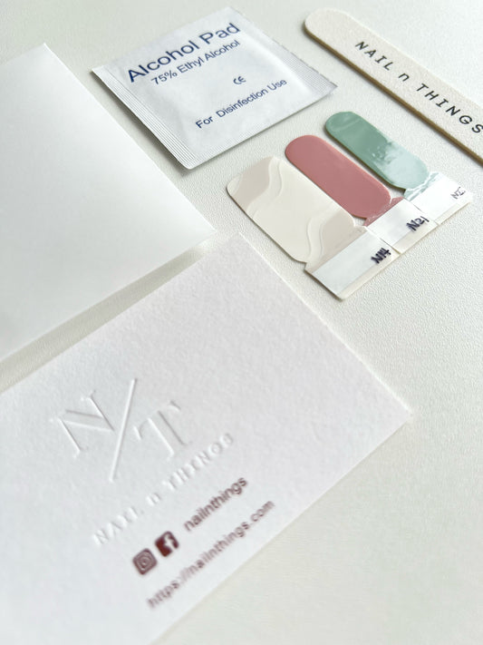【免費體驗指甲貼】Free Nail Wrap Samples  凝膠甲貼試用裝 快速完成 完全零技巧!