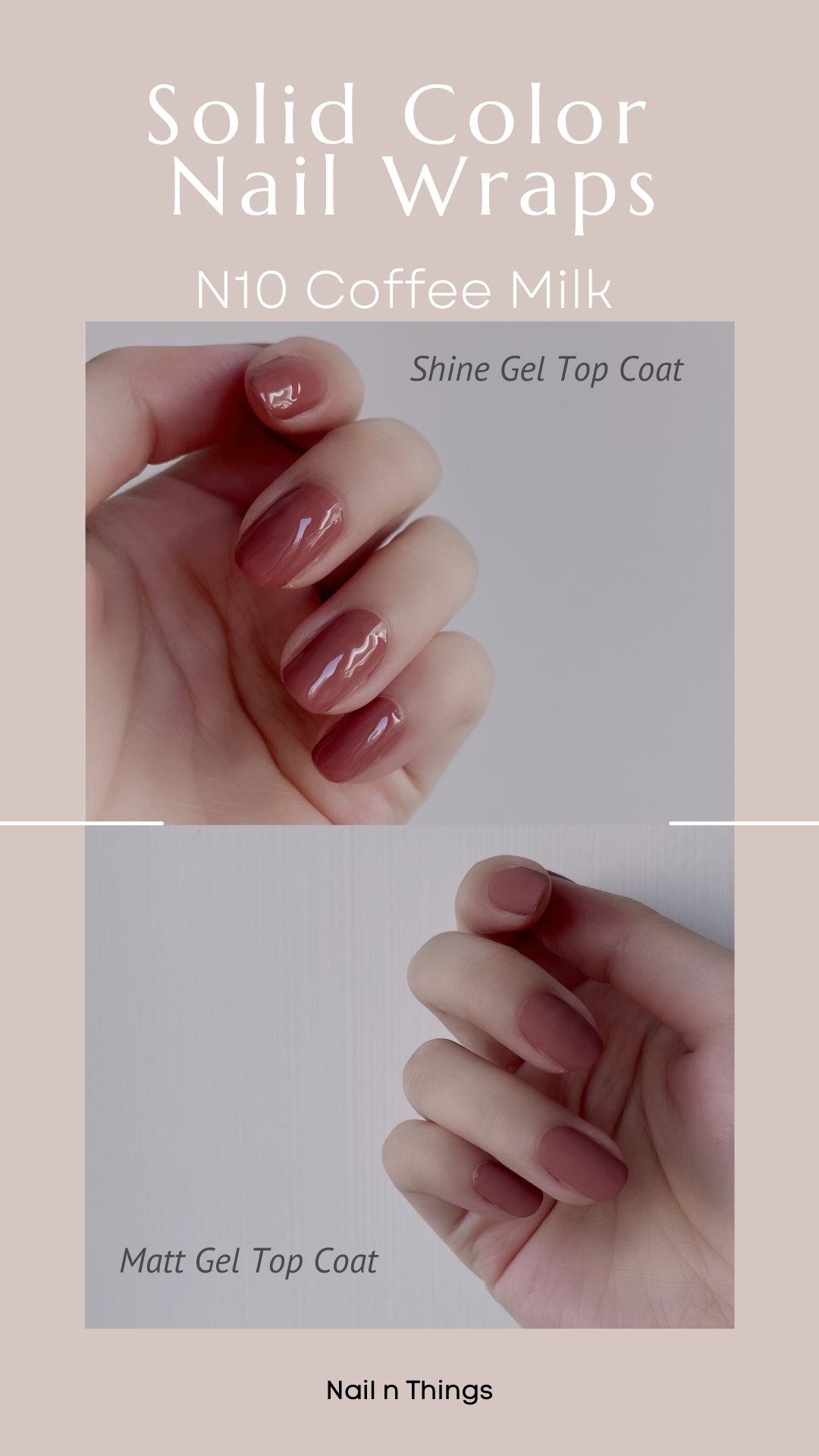 Matt Gel Top Coat 霧面光療膠