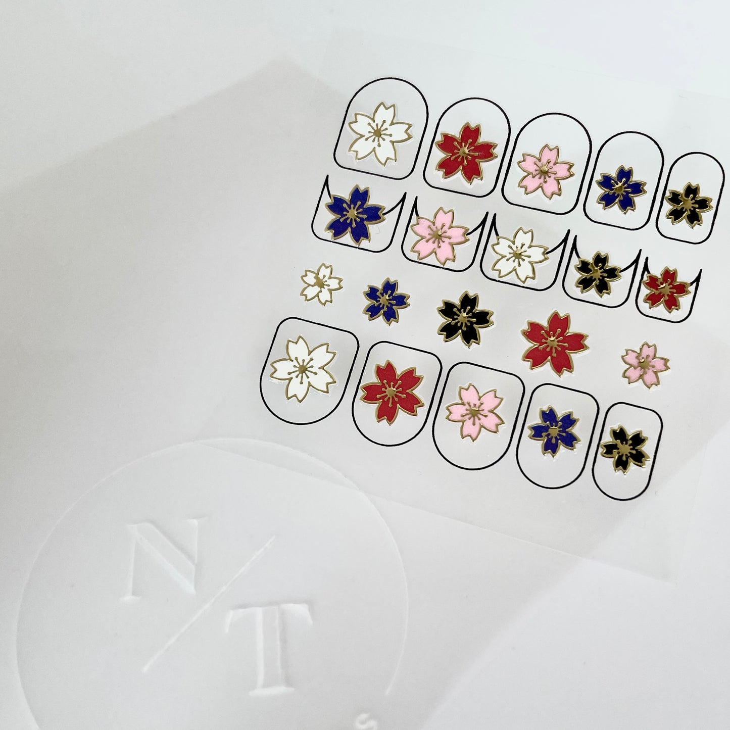 Geisha Nail Sticker 藝妓造型小貼紙