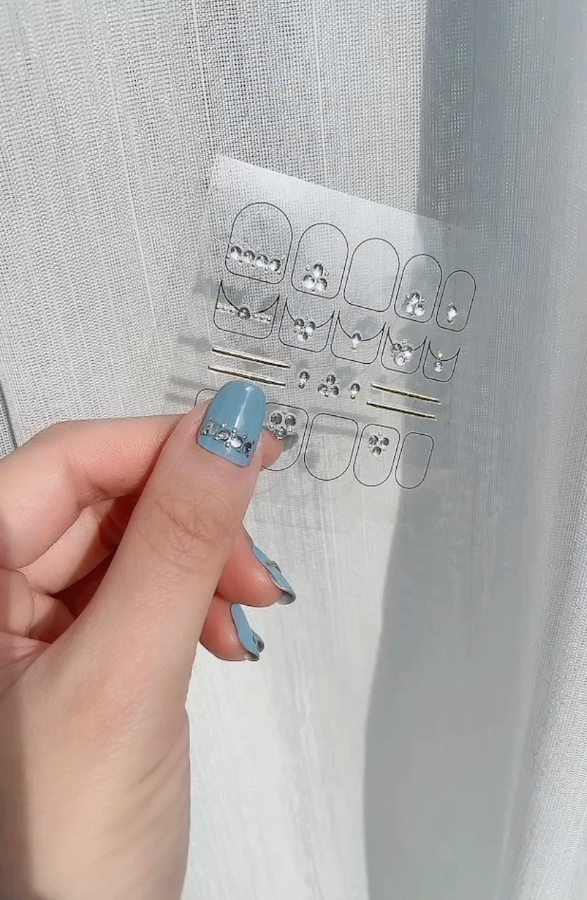 Little Ring Nail Sticker 小小戒指造型小貼紙