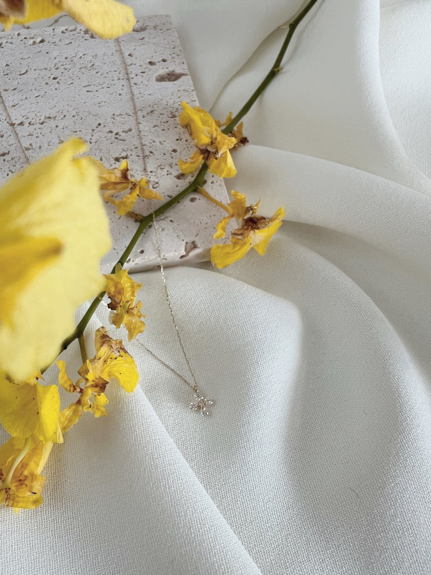 幸運草鑽石項鍊 Lucky Clover Diamond Necklace