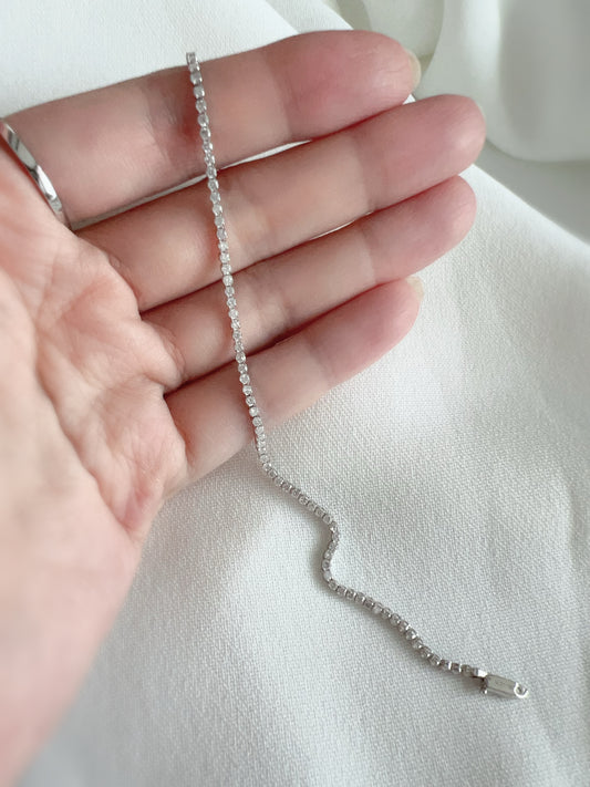 無限鑽網球手鍊  -Infinity Dia Tennis Bracelet