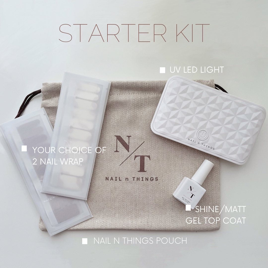 Start Kit 新手套裝 Start Kit (Matt Top Gel 霧面光療膠)