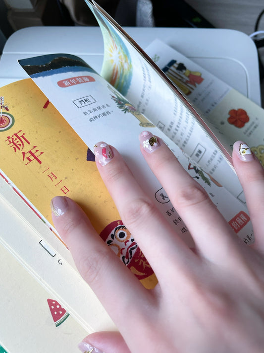 Maneki Neko Nail Sticker 招財貓造型小貼紙
